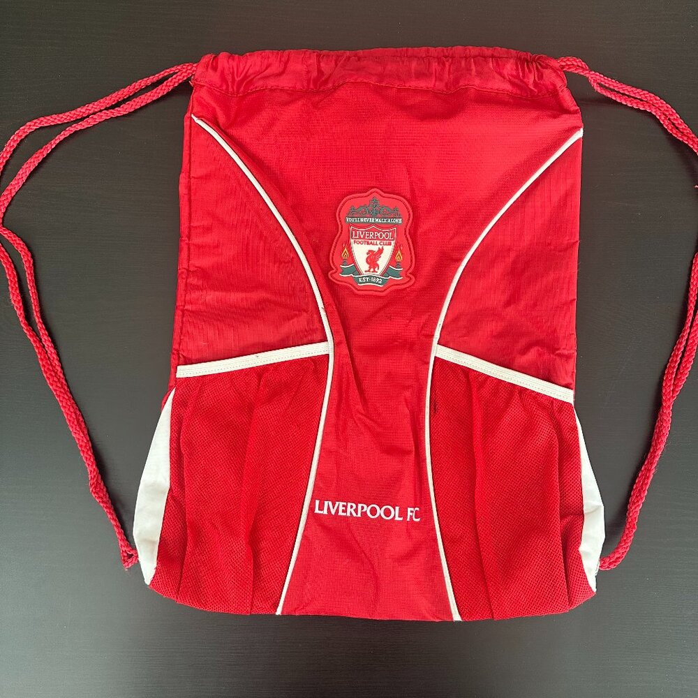 Authentic drawstring backpack from  Liverpool FC